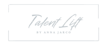 Logo TalentLift białe