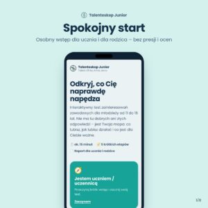 Test predyspozycji zawodowych dla ucznia – Talentoskop Junior