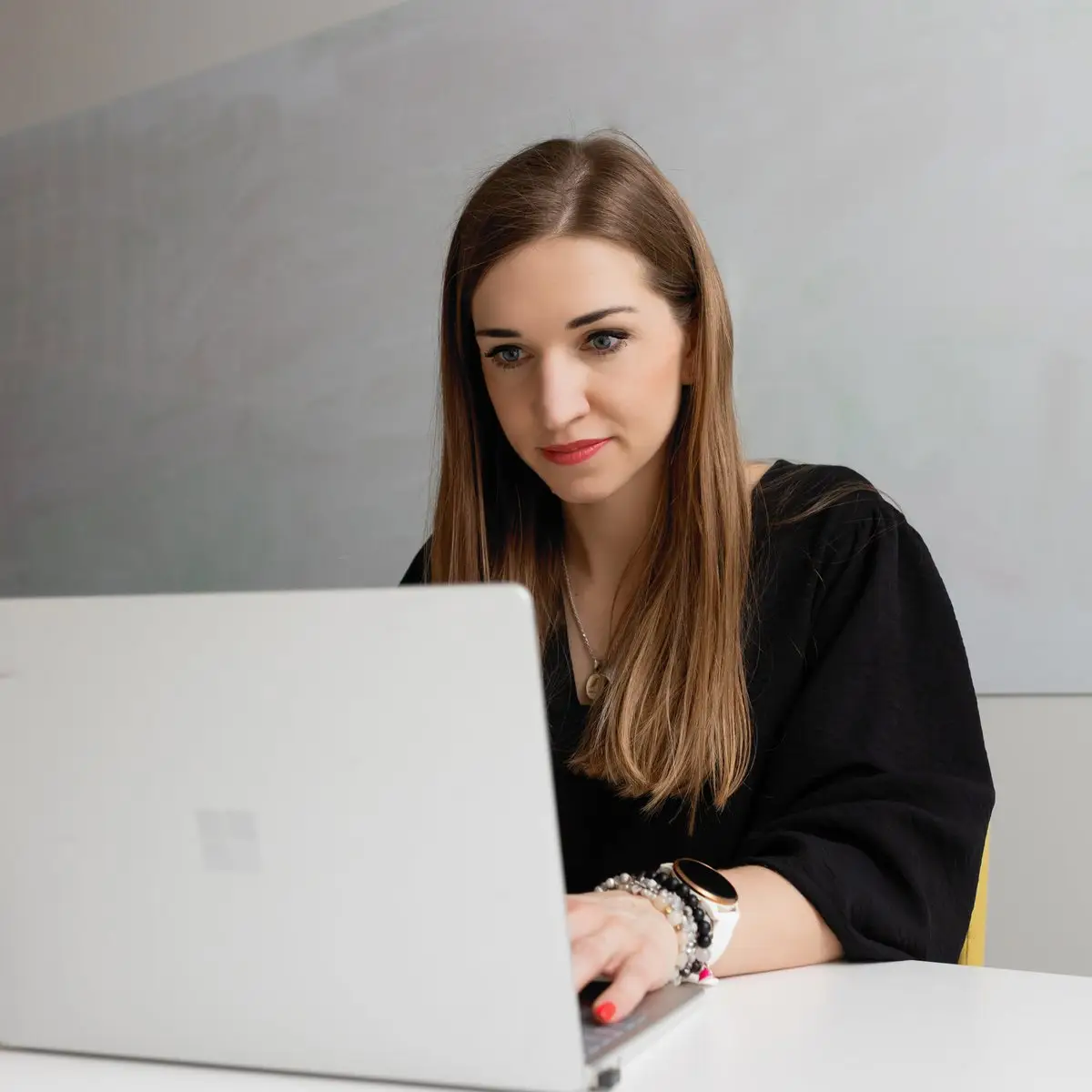 Anna Jarco podczas konsultacji online
