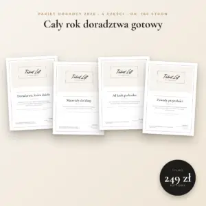 Pakiet Doradcy 2026 – cały rok doradztwa zawodowego gotowy