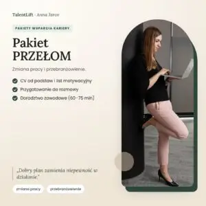 Pakiet PRZEŁOM – zmiana pracy i przebranżowienie